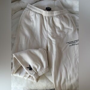 NEW Cream PLAYBOY Joggers